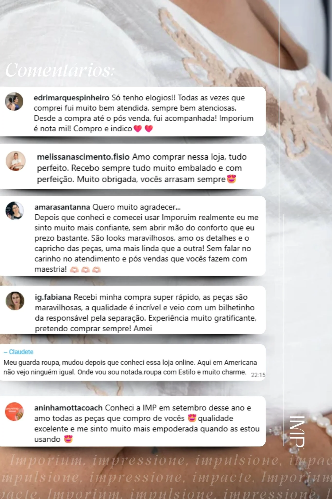 Blusa Manga Curta com Detalhes Bordados Colo Visco Brise Camila Branca - Image 8