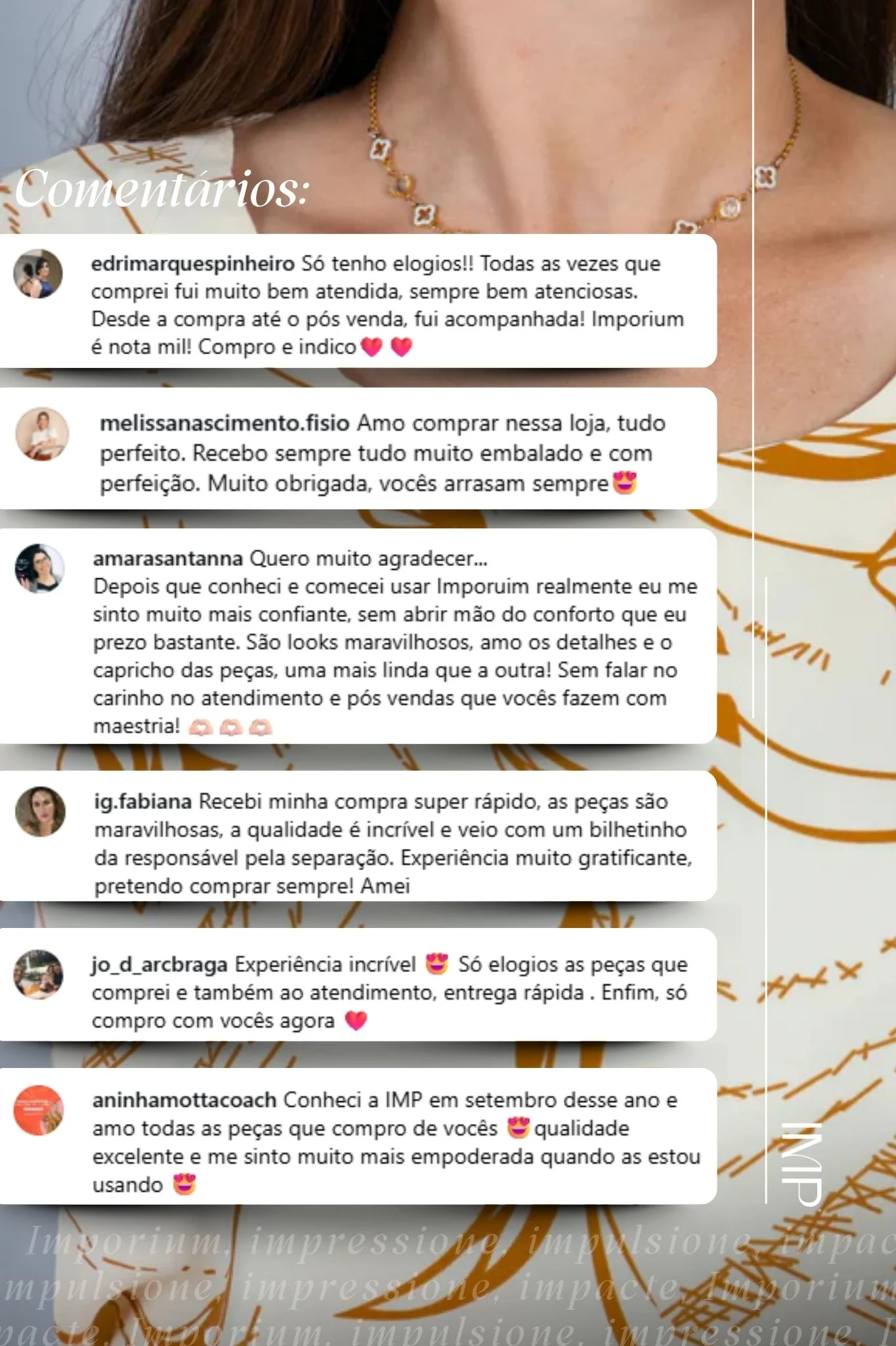 Blusa Manga Curta Transpassada Estampada em Crepe Classic Simone Bege - Image 7