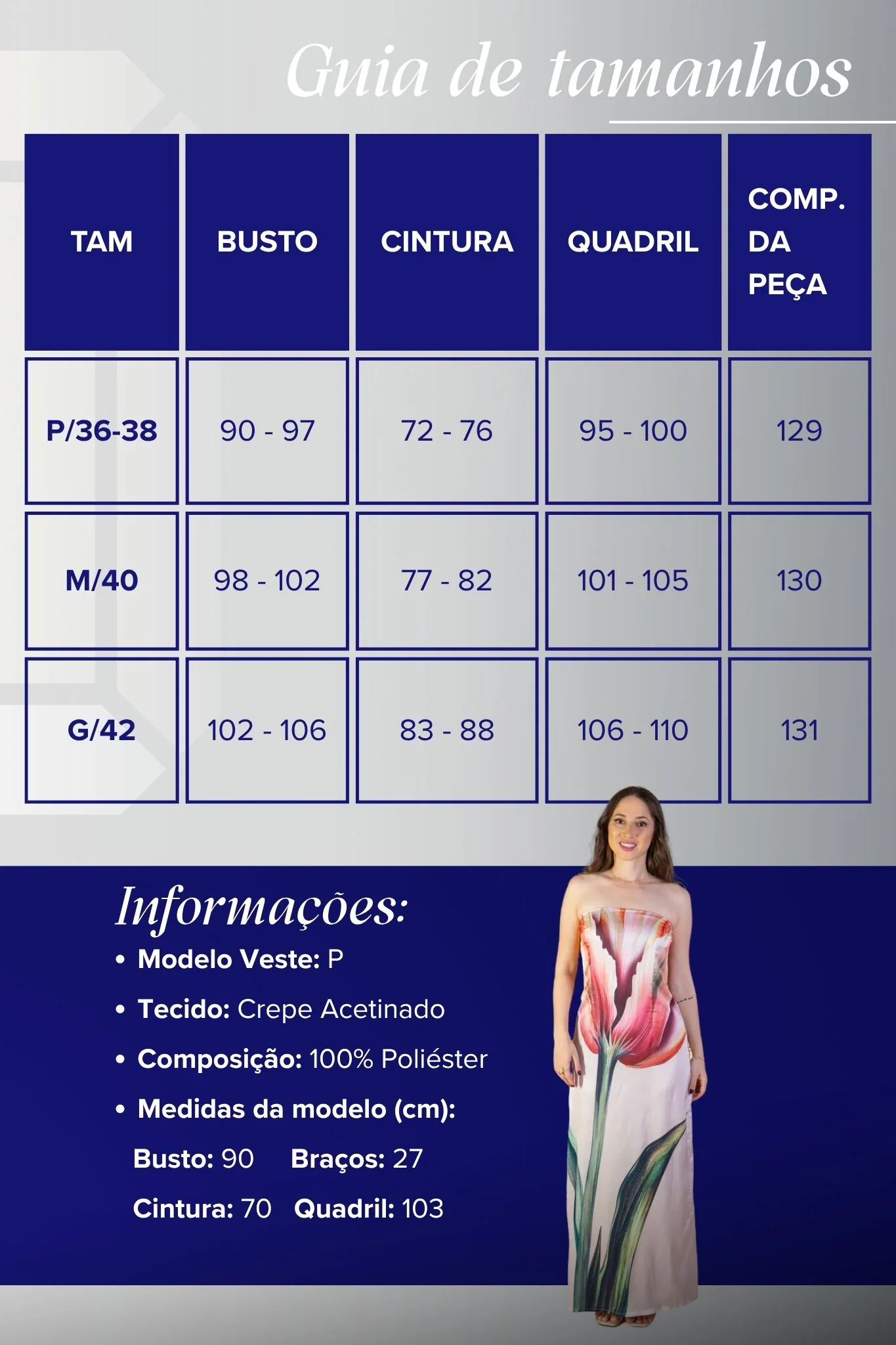 Vestido Tomara Que Caia Detalhe Fenda Crepe Acetinado Camila Pitanga Estampado Rosa - Image 3